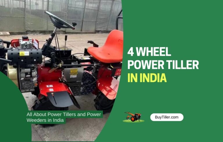 🚜 4-Wheel Power Tillers in India: Heavy-Duty Work for Bigger Farms