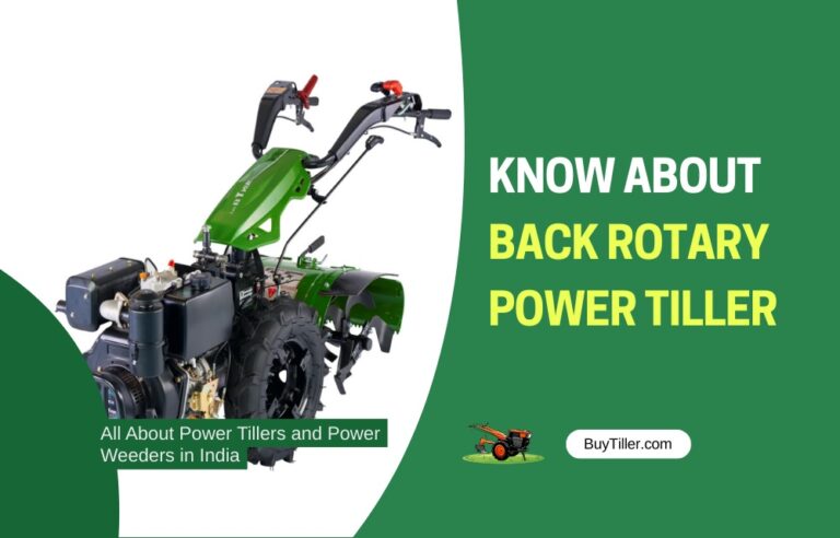 What is a Back Rotary Power Tiller?