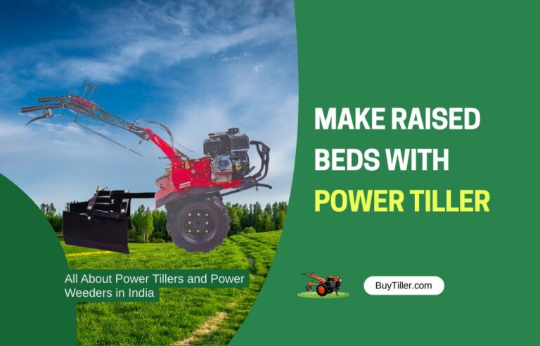 How to Make Raised Beds with a Power Tiller 🌱