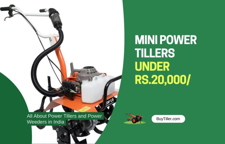 💰 Power Tillers in India Under ₹20,000 – Best for Small Farmers & Gardeners 🌱