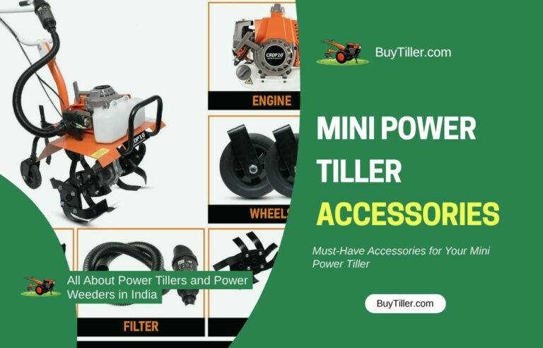 Mini Power Tiller Accessories List