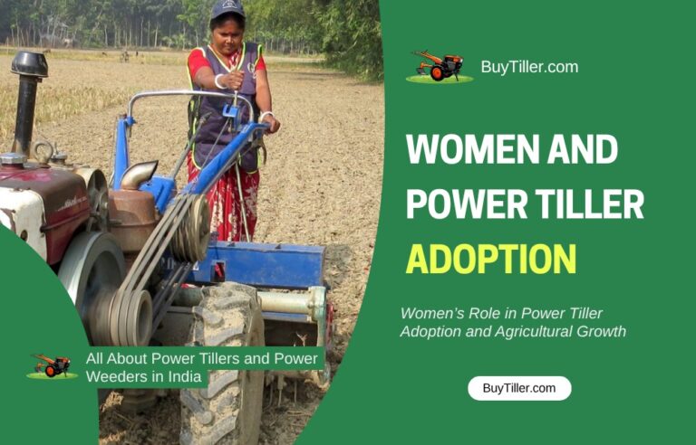 Women’s Role in Power Tiller Adoption and Agricultural Growth