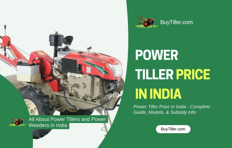 Power tiller prices in India with latest models and features