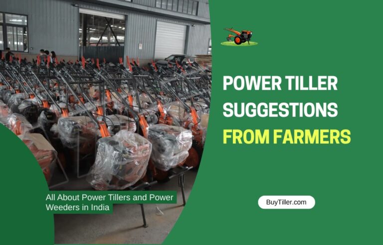Improving Power Tillers: Insights and Suggestions from Farmers