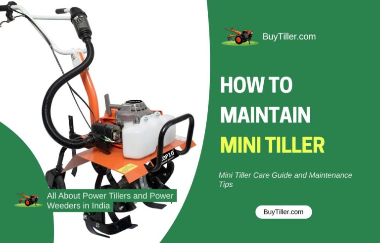 🛠️ How to Maintain a Mini Tiller for Long Life (Essential Tools Inside)