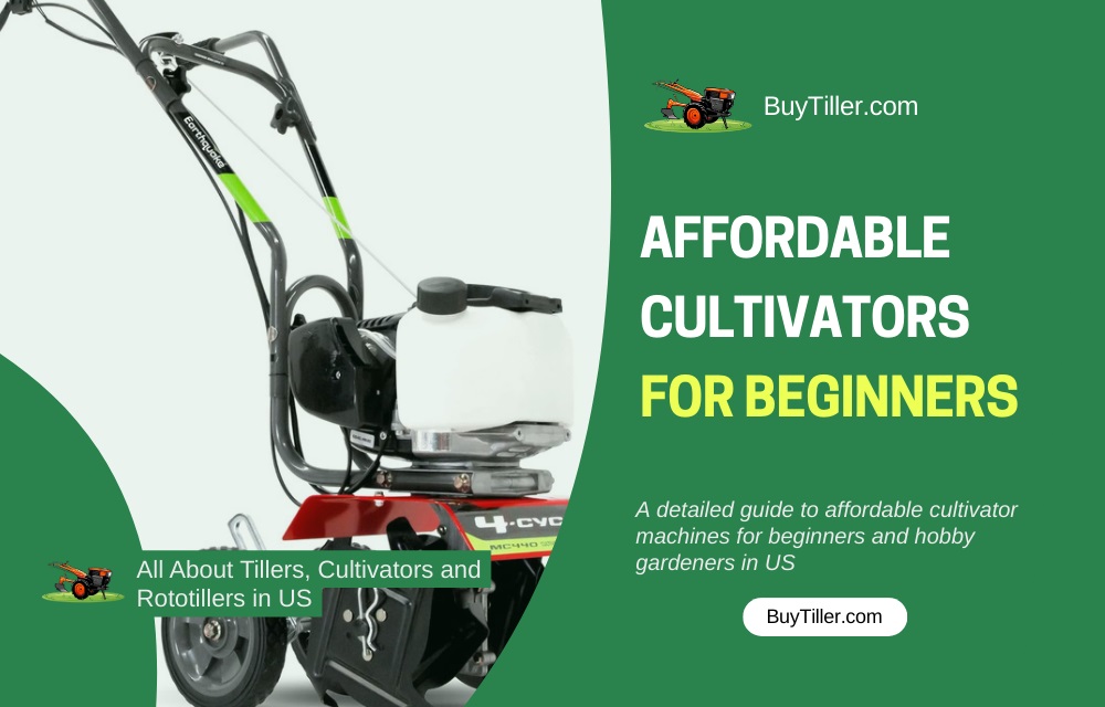 Affordable garden cultivator for beginners
