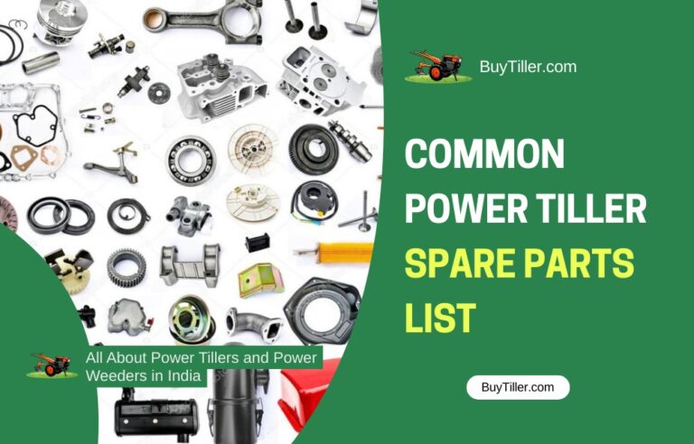 power tiller spare parts list with engine gearbox clutch and filters