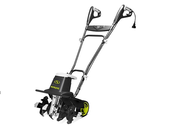 Sun Joe TJ603E Electric Garden Tiller Cultivator – 12 Amp, 16 Inch