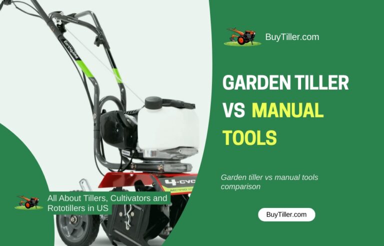 Benefits of Using a Garden Tiller Versus Manual Digging Tools