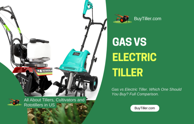 gas vs electric tiller which one you should buy