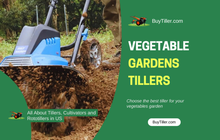 best tiller for vegetable garden USA
