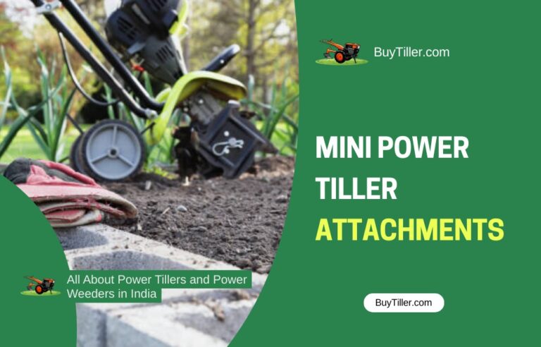 mini tiller attachments for farming gardening and orchards